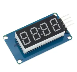 0,56 Zoll Digital anzeige TM1637 vierstelliges Sieben-Segment-Nixie-Uhr modul DIY Nixie-Display IIC-Schnitts telle Fünf Farben - Product Image 2
