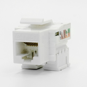 Módulo de red sin blindaje de categoría 6A Módulo de toma de cable de red RJ45 UTP CAT6 Gigabit Red de computadora Keystone Jack - Product Image 1