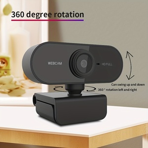 1080P Mini-Computer kamera Live-Streaming USB-Netzwerk kamera Eingebautes Mikrofon HD Autofokus Webcam 1080P Video-Chat-PC