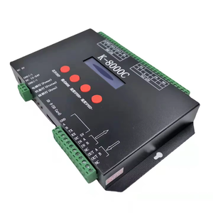 Программируемый контроллер K-8000C SK6812 1603 полноцветный светодиодный контроллер DMX 512 SPI контроллер поставляется с функцией кодирования - Product Image 5