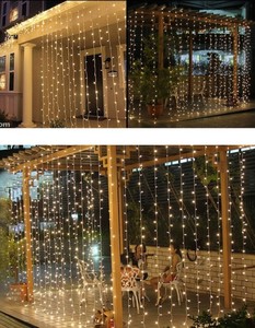 USB 300 LED Icicle Curtain <strong>String</strong> <strong>Light</strong> With <strong>Remote</strong> Control <strong>Timer</strong> for Wedding Party Home Festival Decoration - Product Image 3