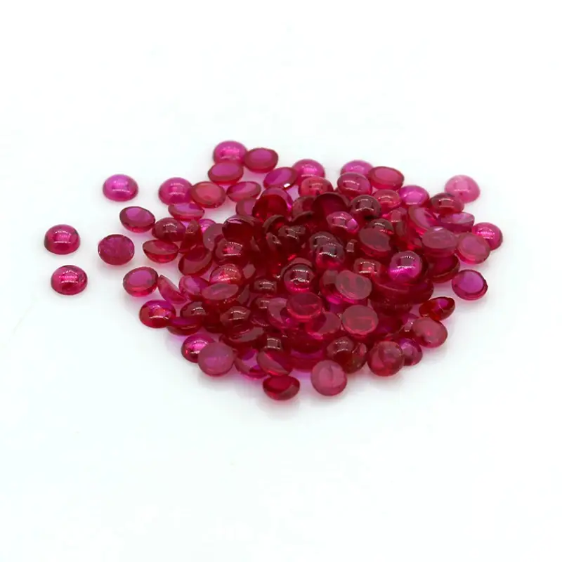 Натуральный драгоценный камень в форме кабошона, натуральный голубиный кровавый Рубин для изготовления модных украшений, ожерелья