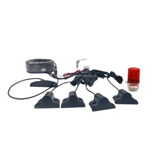 Detección de línea de Color inversa de 24V, sensores de estacionamiento de camiones ultrasónicos, alarma de zumbador, sistema de asistencia de parachoques de Metal delantero y trasero, resistente al agua - Product Image 1