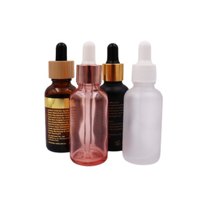 Wholesale <strong>Empty</strong> 5ml <strong>10ml</strong> 15ml 50ml 100ml Matte Black Essential Oil Glass Bottles 30ml 1oz Glass Dropper Bottles With <strong>Box</strong> - Product Image 5