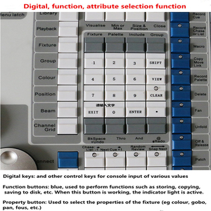 <strong>DMX</strong> Professional Lighting <strong>Controller</strong> with 20 Scene Support and <strong>LED</strong> Moving Head Compatibility