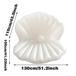 Mermaid Floaty für Erwachsene Kinder, <span class=keywords><strong>Clam</strong></span> <span class=keywords><strong>Shell</strong></span> Photo Prop für Party, lustige Floats für Teen Girls, Sea <span class=keywords><strong>shell</strong></span> <span class=keywords><strong>Float</strong></span>, Sea <span class=keywords><strong>shell</strong></span> Floaty