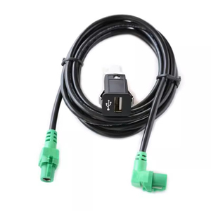 宝马CIC X3 X4 X5 X6 X7汽车开关电缆电线改装手套箱<span class=keywords><strong>USB</strong></span>电缆插座
