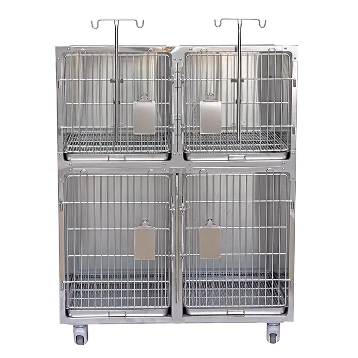 Animal Cage Veterinary Medical Oxygen Dog Cat Icu Veterinary Hospital Infrared Therapy Cage Pet Hospital Cage