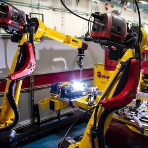 FANUC Industrial <strong>Robot</strong> Arm 6 Axis M-710iC/50 for <strong>Loading</strong>, <strong>Unloading</strong>, Welding Equipment With Mig Mag Welding <strong>Machine</strong>