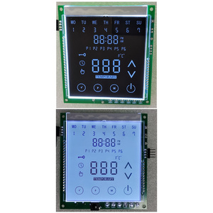 Termostato Temperatura I2c Lcd Segmento personalizado 2 3 4 5 Pulgadas Módulo LCD Módulo de control Lcd