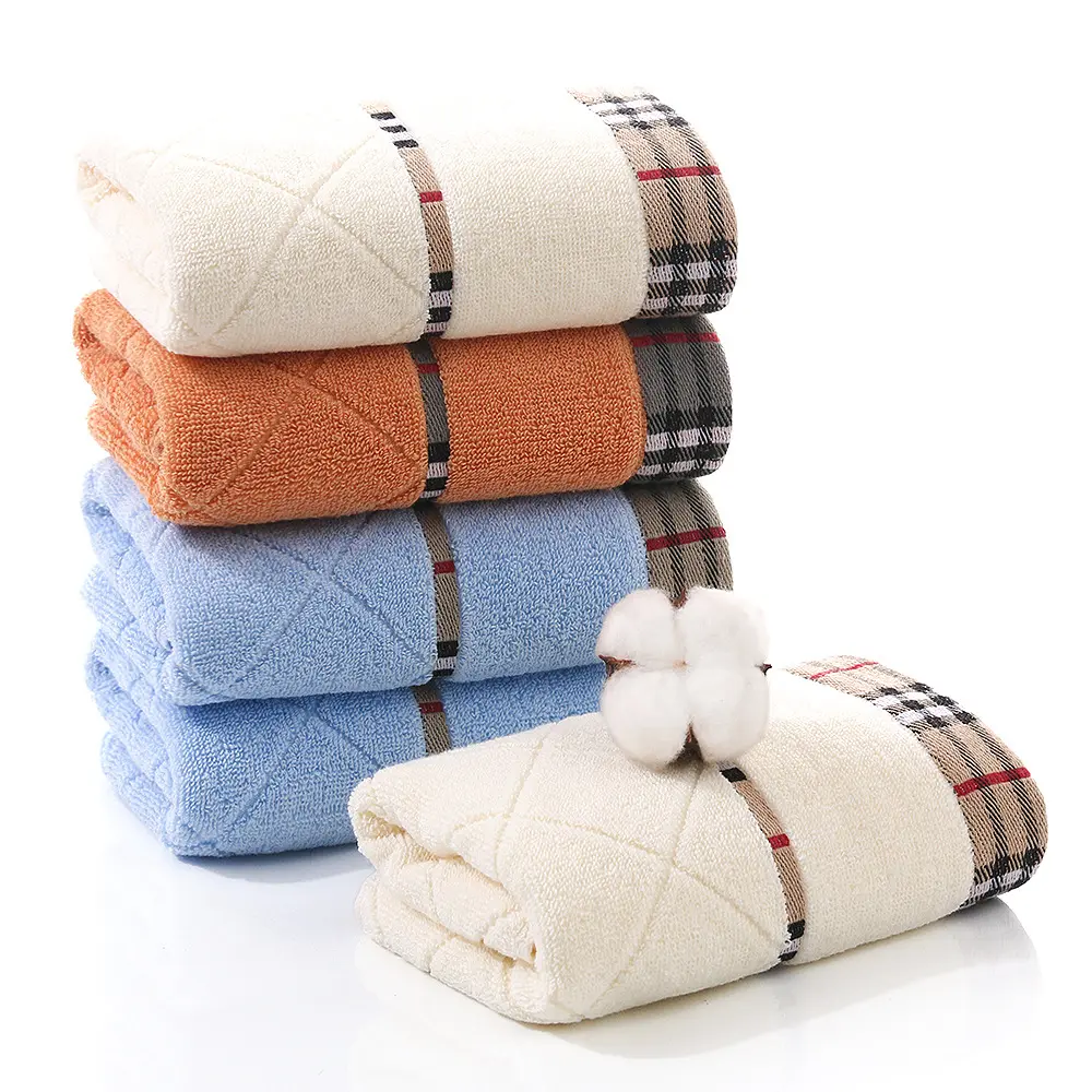 Groothandel Huishoudelijke Producten Bad Gezicht Handdoeken Verdikte Zacht Absorberend Katoenen Gezicht Handdoek