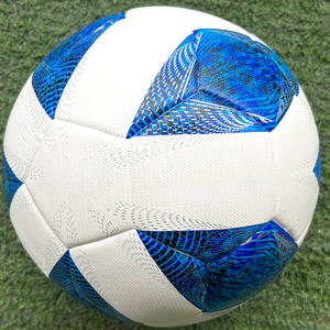 Custom Football Soccer Ball Size 5 and Size 4 Synthetic Textured TPU PU Thermal Bonded Official Size Soccer Ball <strong>Match</strong> - Product Image 4
