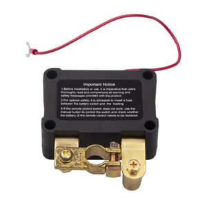 Disyuntor de encendido para coche 240A con control remoto, función antirrobo de batería y medidor de voltaje 12V/24V - Product Image 6