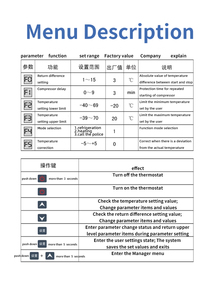 STC-200 Home Use Cooler New Cold Storage Temperature <strong>Controller</strong> for Heater Parts - Product Image 5
