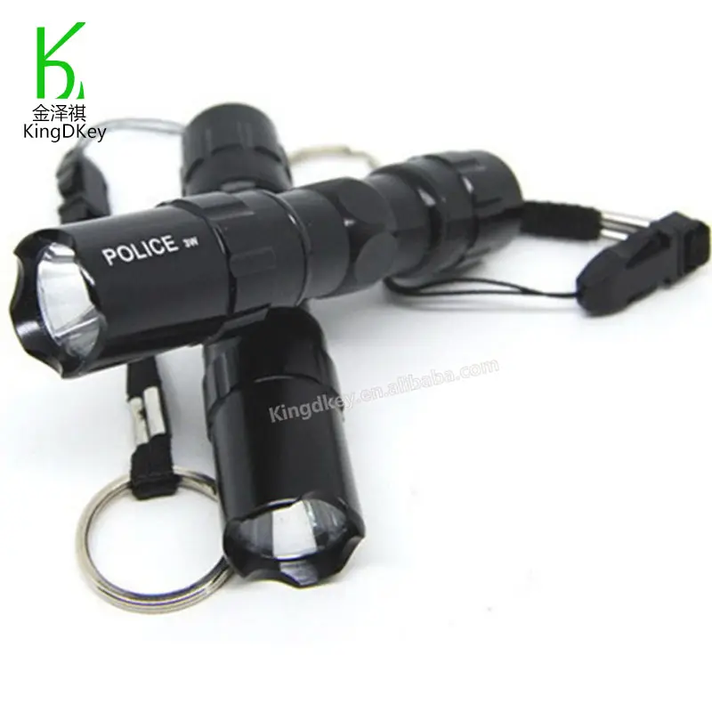 Porte-clés Portable mini lampe torche led en aluminium meilleur petit cadeau lampe de poche led porte-clés