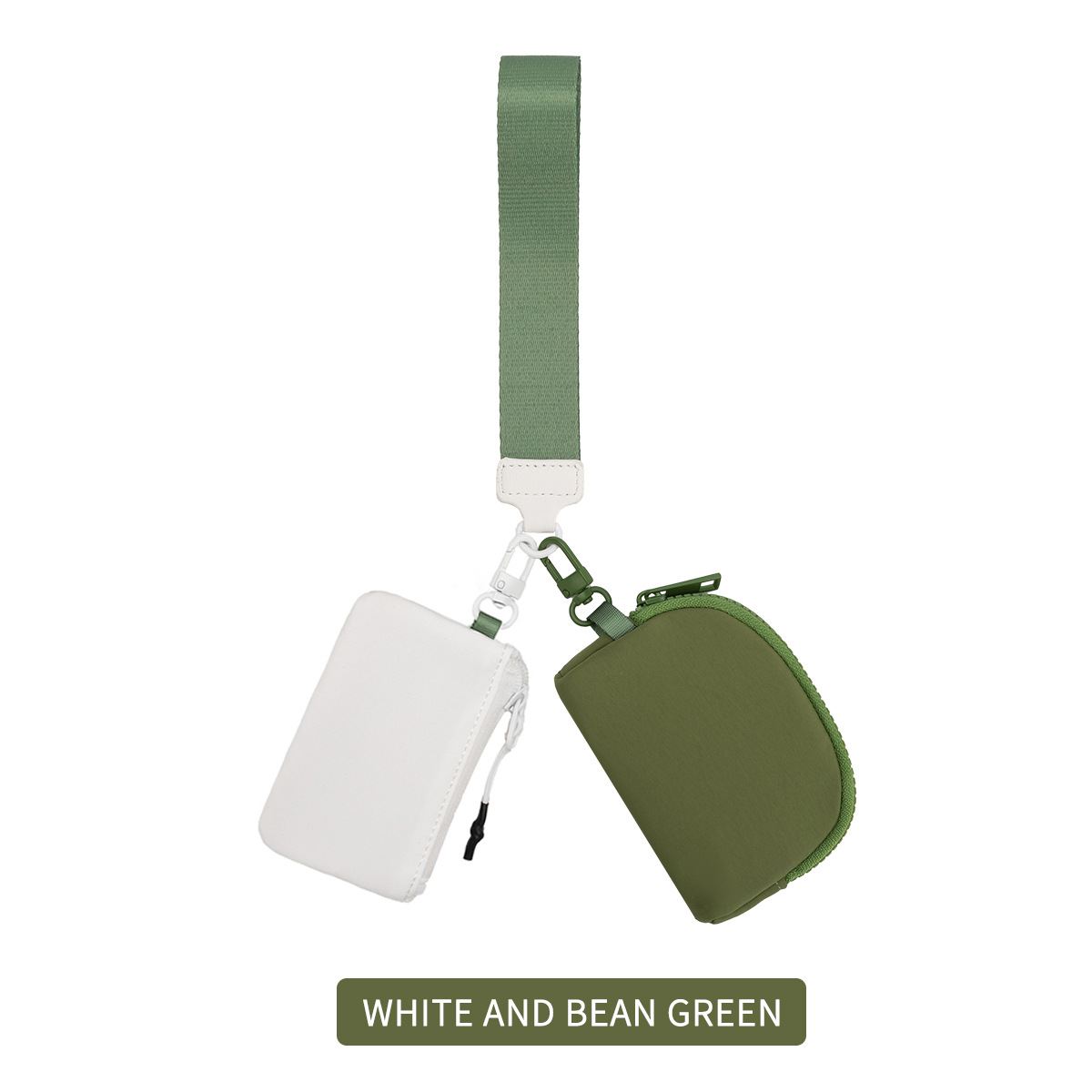 White/pea green