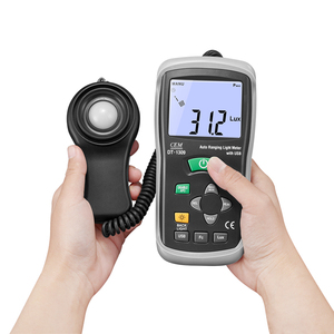 CEM DT-1309 işık ölçer lümen dijital metre 0.1Lux/0.01Fc maks. Çözünürlük, aydınlatma yoğunluğu parlaklık ölçümü için - Product Image 5