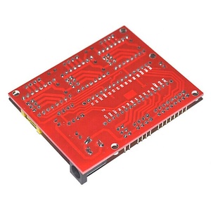 Scheda di espansione DC5V CNC Shield V4 con motore passo-passo Nano 3Pcs rosso A4988 per stampante 3D