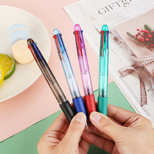 <strong>New</strong> Design 4-in-1 Colored Ballpoint Pen Multi-Color Metal &amp; Plastic 0.7 mm <strong>Writing</strong> Width for Printing - Product Image 4