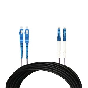 3毫米60m单模光纤跳线SC至LC FC至FC ST APC UPC通信电缆跳线，用于光学光纤通信系统 - Product Image 1