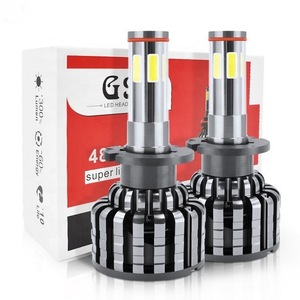 HyperLight Auto Parts <strong>Led</strong> Headlight <strong>G9</strong> 6 Sides <strong>Led</strong> Auto Headlight 9004 9007 Car Head Lamp H4 H13 <strong>Led</strong> Headlights - Product Image 1