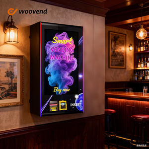 Hộp đêm treo tường mini Máy bán hàng tự động với xác minh tuổi SDK/API tùy chỉnh Nicotine Túi zyn thông minh máy bán hàng tự động - Product Image 1