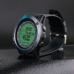 Bóng đá trọng tài đồng hồ giải đấu trò chơi hẹn Giờ 100-Lap im lặng 3-line backlit hiển thị chuyển đổi đếm ngược báo động lịch cổ tay đồng hồ bấm giờ - Product Image 1