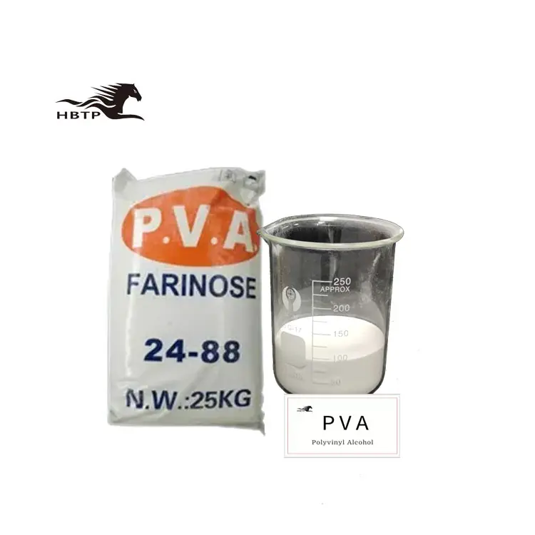 Haute pureté 99% Pva poudre de polymère de qualité industrielle alcool polyvinylique parfumeurs blancs alcool poly alcool de vinyle