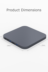 MC25 HUB for Apple for Mac外付けHDDドライブカードリーダーMacminハブ最大テラバイトHDD - Product Image 6