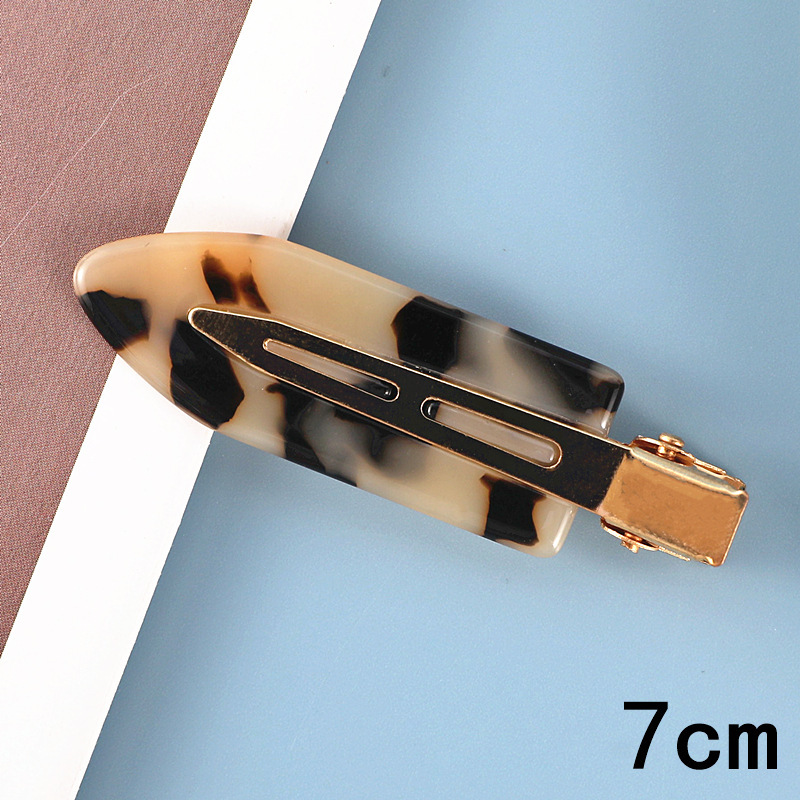 15 acetic acid 7cm seamless hair clip