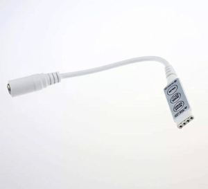 Мини-контроллер rgb, 5-24 В постоянного тока, 3 клавиши, светодиодный диммер, переключатель для световых диммеров rgb-лент, 12 В