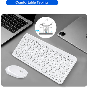 Chocolate Buttons Slim 2,4g Combo de teclado y ratón inalámbrico para computadora - Product Image 5