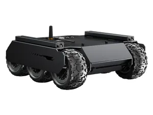 6 Wheels <strong>Raspberry</strong> <strong>Pi</strong> <strong>Robot</strong>/Car, Flexible and Expandable 6x4 Off-Road UGV, with Extension Rails and ESP32 Slave Computer - Product Image 5