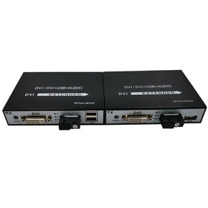 20KM <strong>DVI</strong> Optical Video Extender 1080P SC FC Fiber Optic to <strong>DVI</strong> Converter
