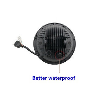Super Bright 1PCS <strong>7</strong>&quot; Round <strong>V</strong>-type Halo Ring Replacement for Jeep <strong>Led</strong> ProjectorLED Headlight - Product Image 5