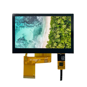 Il modulo LCD trasmissivo da 4.3 pollici ip tutti gli angoli di visione 480 * risoluzione 272 280nit 40pin colori SPI RGB CTP moduli LCD - Product Image 3