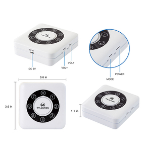 Sistema de alarma de Casa inalámbrico inteligente, Kit de alarma solar de 7 zonas, 1/2 millas, blanco, 1 receptor y 5 sensores - Product Image 4