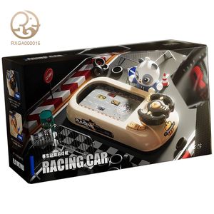 STEM Cognition子供用レーシングゲームコンソール障害物コースシミュレーションプラスチック電気自動車レーシングハンドル - Product Image 6