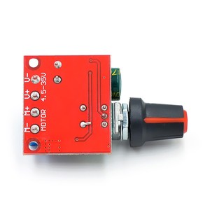 PWM DCモータースピードコントローラ5V-28Vスイッチ機能LED調光器スピードモジュール - Product Image 3