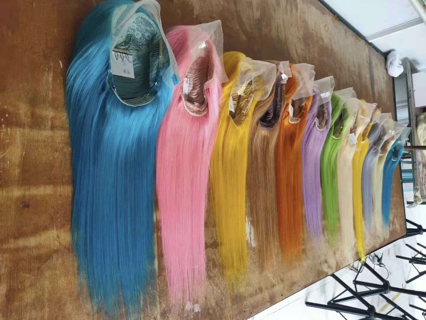 colored wigs