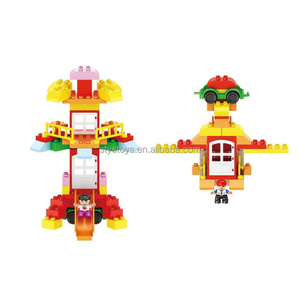 Juegos de bloques de construcción educativos Diy de plástico, 49 Uds., rompecabezas, bloques de construcción, modelo de Juguetes - Product Image 3