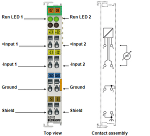 お問い合わせが必要Beckhoff KL3102PLCアナログ入力モジュール - Product Image 2