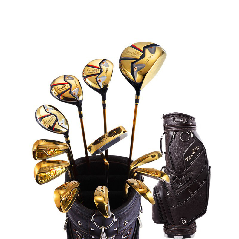 Ensemble doré +9° Driver + Tige Rigide