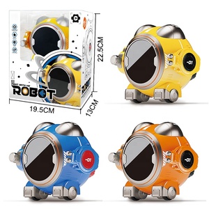 Elettronico Touch Sensitive programmazione Stunt Kid Dancing Robot intelligente RC telecomando Robot con luce di raffreddamento