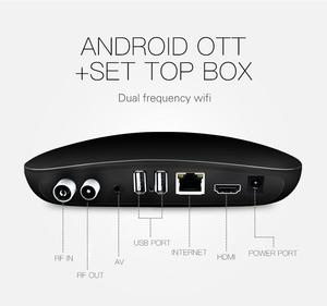 Dispositivo de TV inteligente DVB T2, decodificador con Android 9,0, cuatro núcleos, 4k, wifi, OEM - Product Image 2