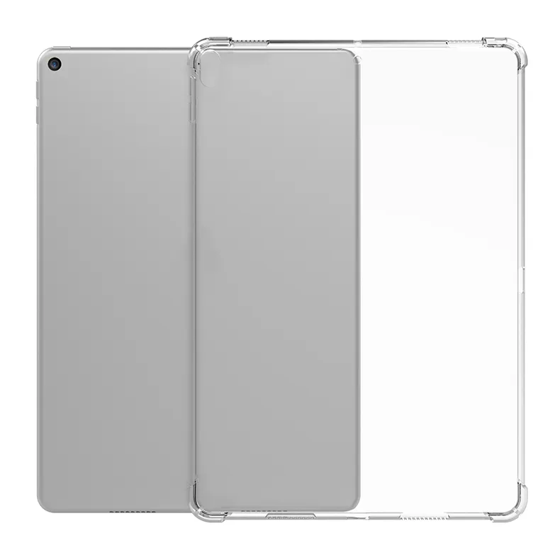 Tablet PC geri Tpu jel Ipad kılıfı Mini koruyucu kapaklar 7.9 inç dört köşe hava yastığı Mini5 darbeye dayanıklı sonbahar geçirmez şeffaf