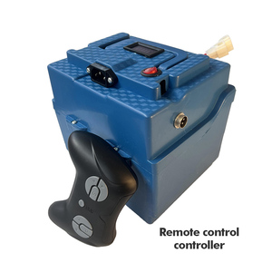 Andamio eléctrico con ruedas con capacidad de carga de 500kg, Base móvil de acero con plataforma móvil motorizada para un montaje rápido - Product Image 3