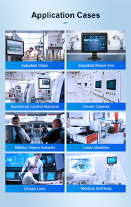 21.5 pollici Ip65 vince/Android/Linux Touchscreen tutto In uno Fanless incorporato pannello frontale Pc Ip66 impermeabile Computer industriale