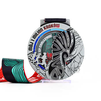 WTD-Medal Custom Sports Medal Manufacturer Wholesale Design High Quality Zinc Alloy Metal 3D Award Marathon Running Trophies