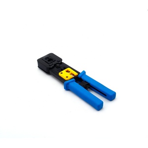 Conector RJ - 45 Cat5-Cat6สายเคเบิ้ลเครือข่าย,เครื่องมือจีบแบบโมดูลาร์สายเคเบิลเครือข่าย Ez RJ45 868G - Product Image 1
